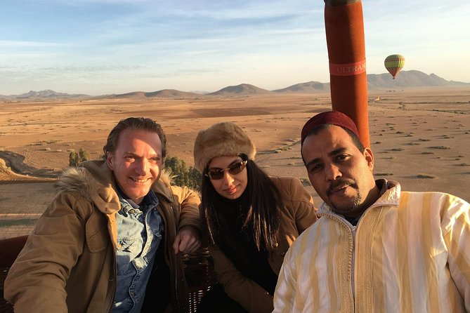 1-Hour VIP Morning Hot Air Balloon Flight from Marrakech with Breakfast - Sunrise flight in a shared balloon compartment