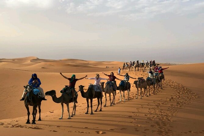 1 night Camel Treking in Merzouga Desert Luxury Camp - The Afternoon Camel Trek: Dunes, Sunset Break, and Optional Sandboarding