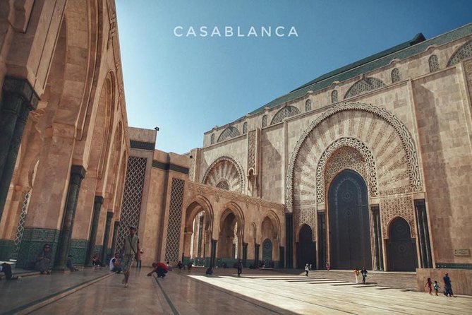 10 days Morocco tour from Casablanca - Day 1 in Casablanca: Hassan II Mosque, Sea Built-In Grandeur