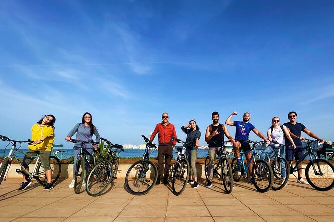 11 Km Guided Bike Tour in Lively Casablanca - Marina Shopping, Hassan II Mosque photos, and Corniche ocean air