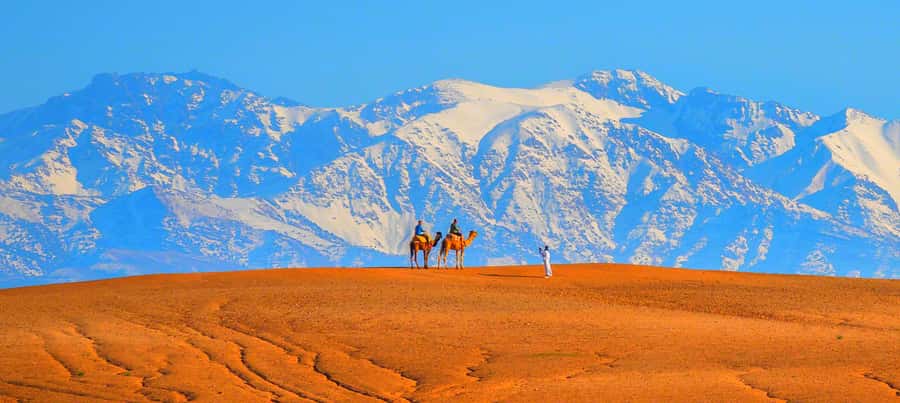 2 Days Desert Agafay and Atlas Mountains Trek From Marrakech - Desert Camp Lunch, the Part That Makes Agafay Feel Like an Experience