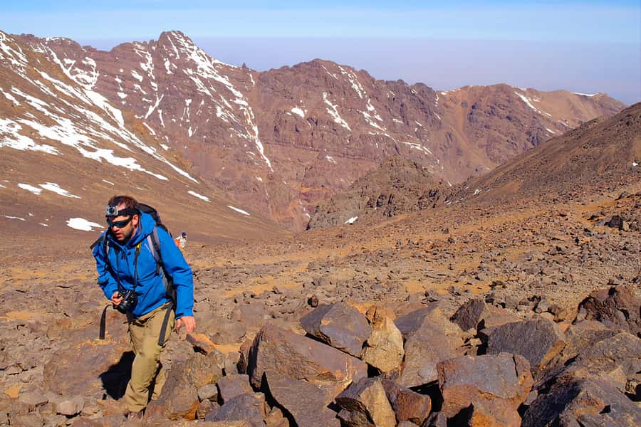 2 Days Mount Toubkal ascent trek via Ait Mizane Valley - Back to Imlil and down into Marrakech