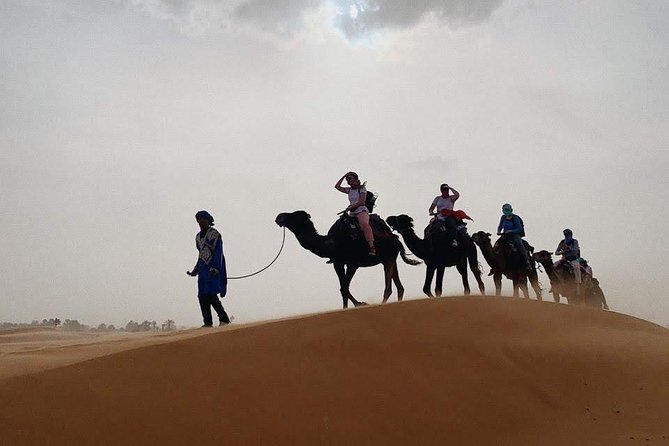 3-Day Desert Tour to Fez: Ouarzazate and Berber Village from Marrakech - Erg Chebbi camel trek and a Berber camp dinner under Saharan stars