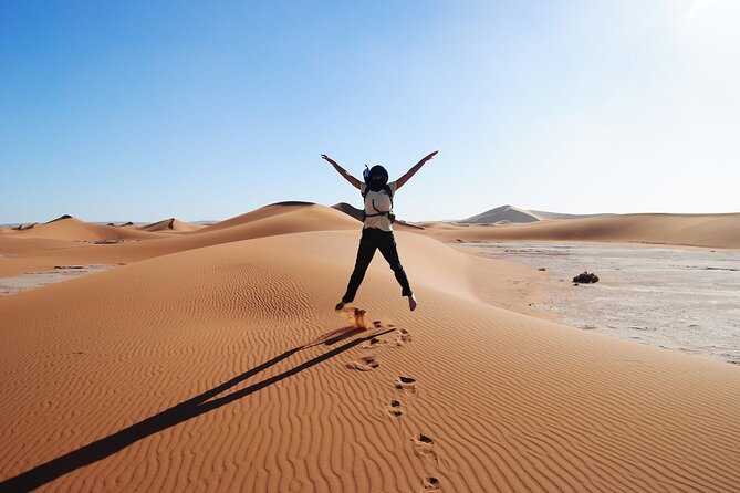 3-Day Luxury/Budget Desert Tour to Marrakech via Merouga from Fez - Merzouga and Erg Chebbi Dunes: The Camel Ride Is the Main Event