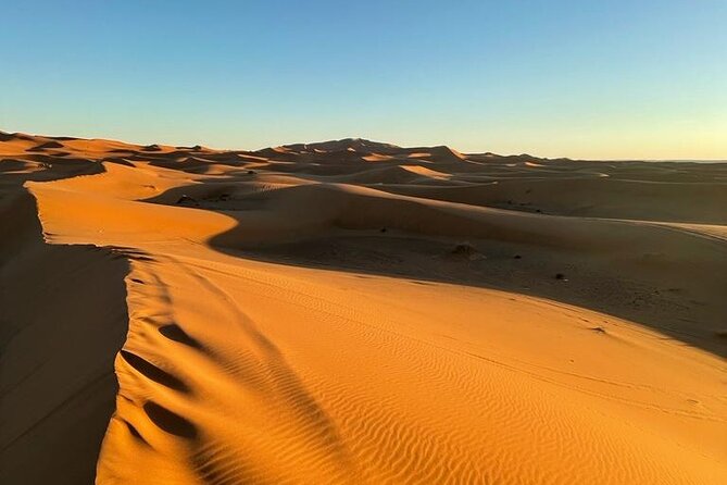 3-Day Private Tour in the Moroccan Desert - Merzouga desert night: camel ride and camp comfort