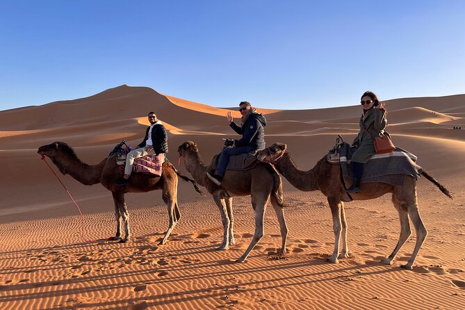 3 Days Desert tour from Fez to Marrakesh via Merzouga Erg chebbi - Ziz Gorges and Palm Oasis to reach Merzouga