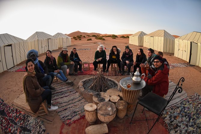 3 Days Desert tour from Fez to Marrakesh via Merzouga Erg chebbi - Camel trek into Erg Chebbi, then sleep in a Berber camp