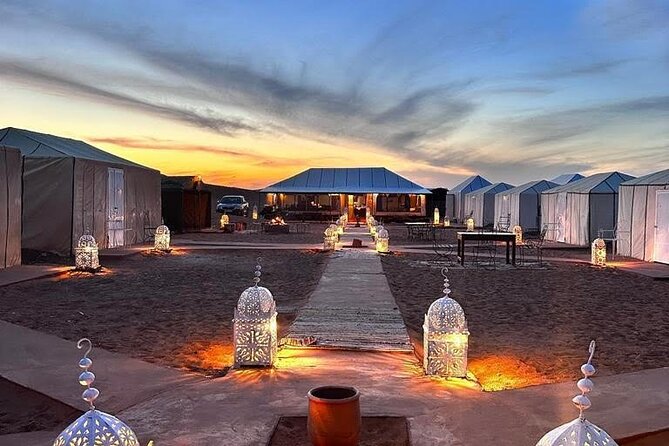 3 Days Desert Trip From Fes Back To Fes - Merzouga arrival: Kasbah night, Saharan music, and a real desert setup