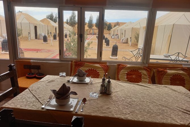 3 Days Luxury Private Excursion in Merzouga Desert from Fez - Night in the dunes: sunset, dinner by the wood fire, and star time