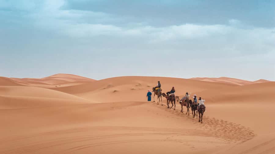 3 days trip From Fes with overnight in heated tent &sandsurf - The palm-lined Ziz River to Merzouga: where the desert starts to show