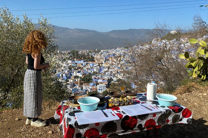 3-Hour Cooking Class overlooking the Blue City - From the Meeting Point to the Farm: The Blue Medina Walk