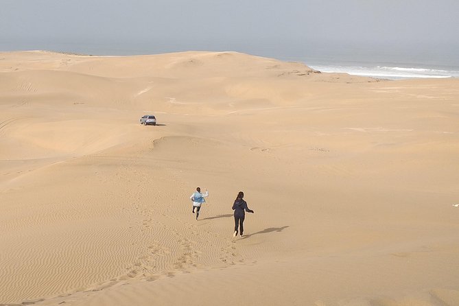 4 hours.Agadir : Trip to Sahara and tifnit fishing village - Going at Your Own Pace in a Private Setup