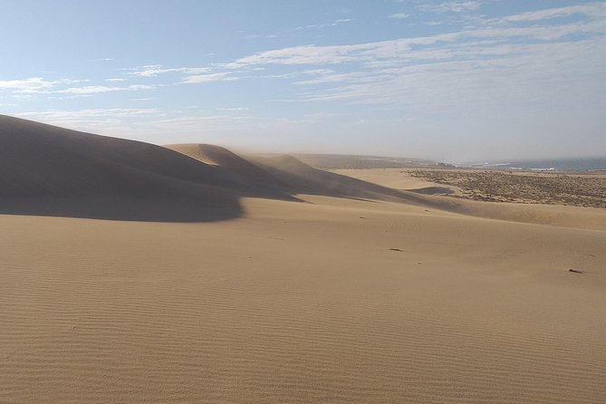 4 hours.Agadir : Trip to Sahara and tifnit fishing village - Practical Tips to Make the Most of Your Dune Hour