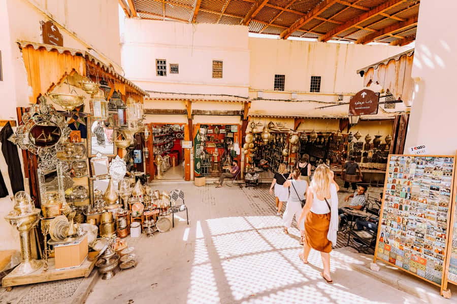 A tour with an expert guide in the old city of Fez - A café pit stop for mint tea and Moroccan snacks