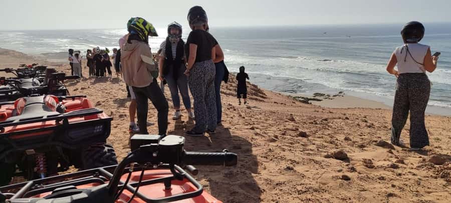 Agadir : 2 h Quad biking excursion with moroccan tea - The mint tea and cakes break, with a local pause that’s worth it
