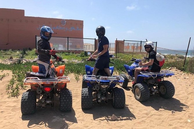 Agadir ATV Quad wild beach Sand dunes & forest with Snacks - Village crossing and the sand dune back half