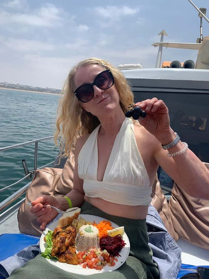 Agadir: Boat Trip with Fishing, Swimming, and BBQ Lunch - Fishing in Agadir waters: easy entry, real effort