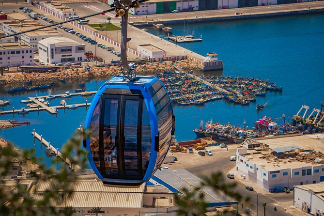Agadir Cable Car And City Tour Including Hotel transfers. - Mosque Mohamed V exterior stop: how details turn into meaning