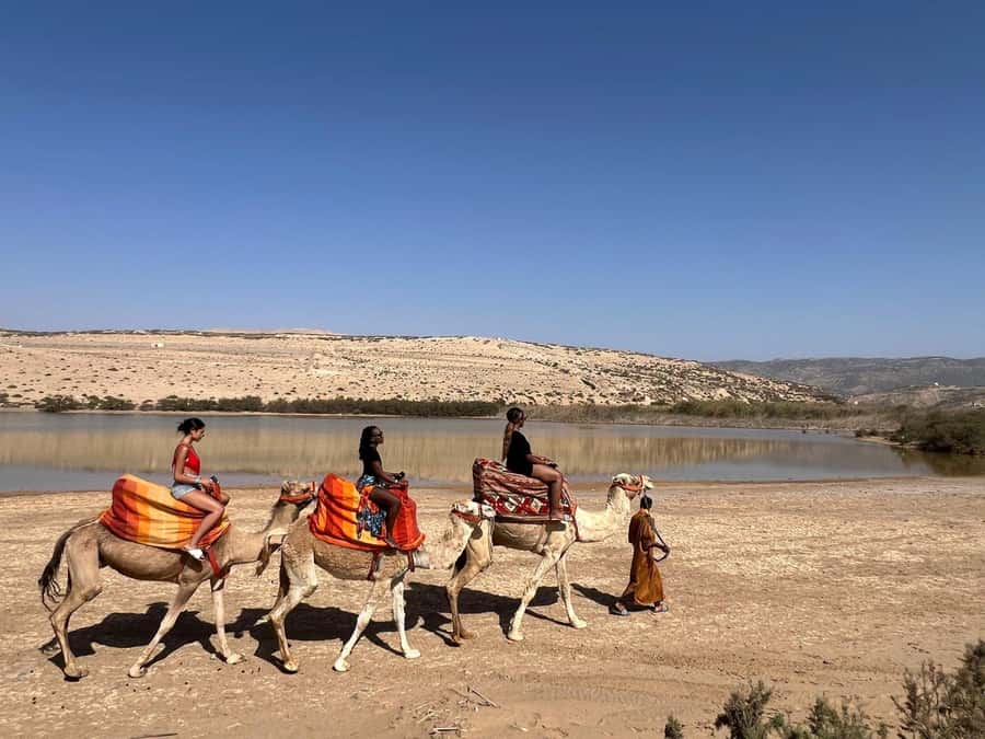 Agadir: Camel Ride With Tea & BBQ Dinner Option - Agadir Pickup and the Ride Out to the Ranch