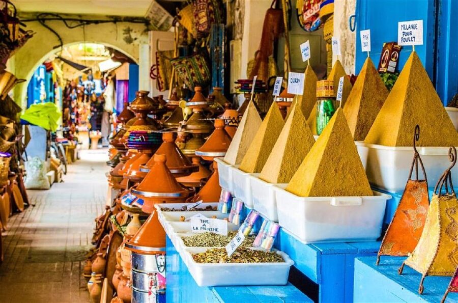 Agadir City Tour & Crocodile Park Adventure & Entry Ticket - Souk El Ahad (Souk el Hed): browse time in one of the big markets