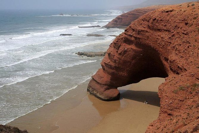 Agadir Day Trip To Legzira & Tiznit - Legzira Beach stop: admission included and lunch joins the timeline