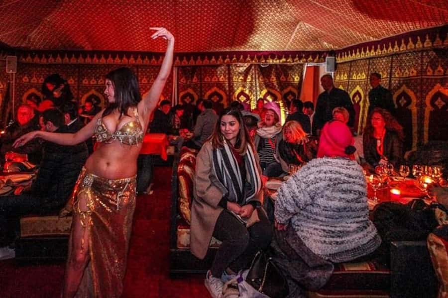 Agadir Fantazia Berber Night Show with Dinner - Dinner First, Show Later: How the Evening Really Flows