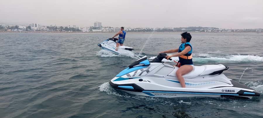 Agadir: Jet Ski Expereince with Hotel Transfers - Jet Skiing off Marina Agadir, a tight 30 minutes of real speed