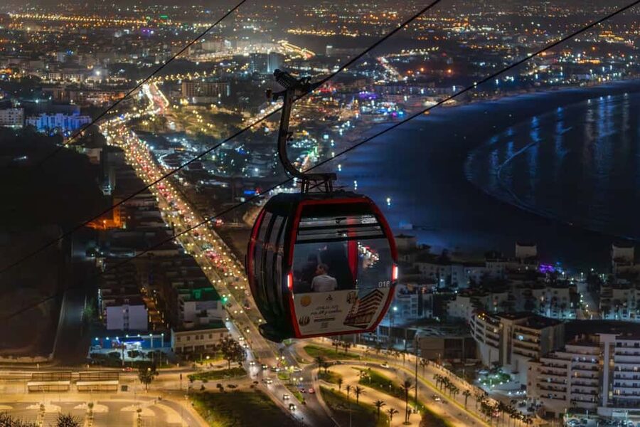 Agadir: Night Cable Car Round-Trip Ticket - When the mist shows up, how to adjust your expectations