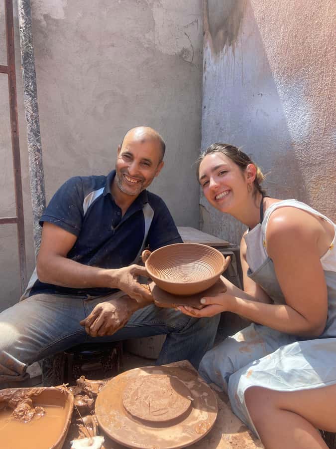 Agadir: Pottery Workshop with Artisanal Expert - Tea or coffee, materials, and the pace of the day
