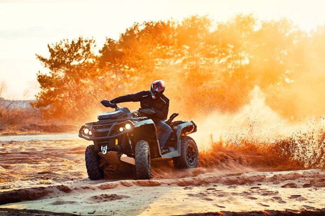 Agadir Quad Bike On The Beach With Optional Desert Sandboarding - The Timlalin dunes sandboarding stop, what you’ll actually do