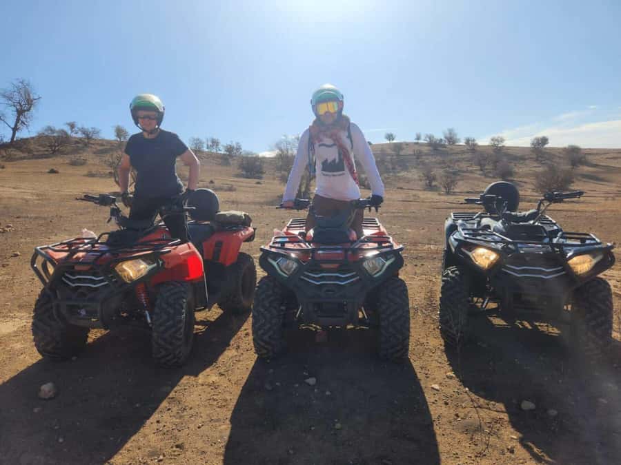 Agadir: Quad Bike Safari Desert With Moroccan Tea - Trial Ride First, Then the Real 2-Hour Quad Bike Tour