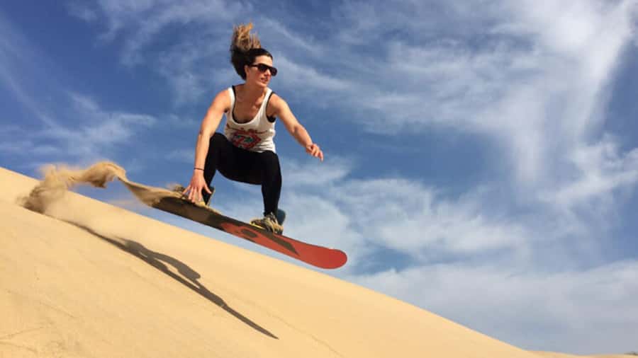 Agadir/Taghazout: Desert Sandboarding & Visit to the Canyon - Sunset timing and camels: why the evening slot feels special
