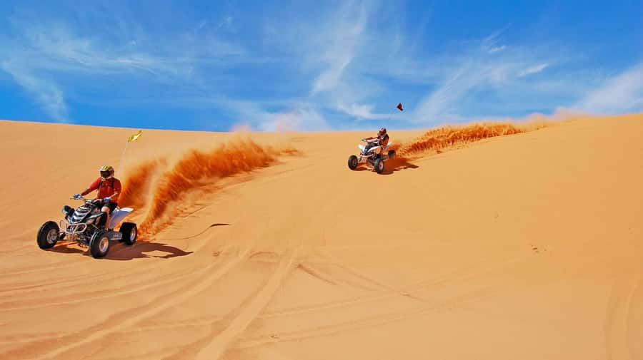 Agadir/Taghazout : Quad Bike Safari Desert - Helmet Time and Quick Quad Training