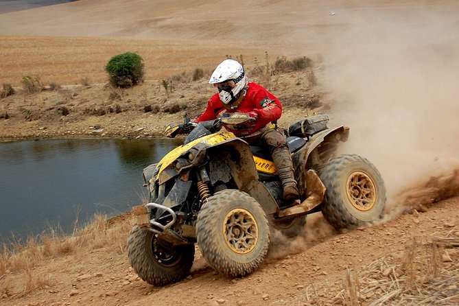 Agadir Taghazout Quad Biking Trip With Lunch - Agadir Beach time before you gear up