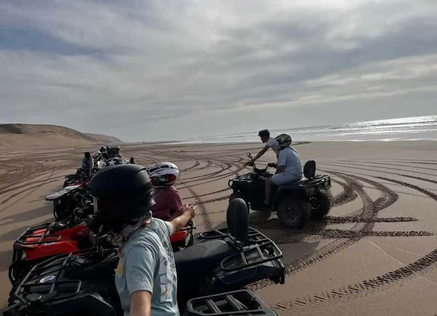 Agadir/ Taghazout: Safari Quad Bike on the Beach & Desert - What the Group Size and Quad Sharing Actually Means for You