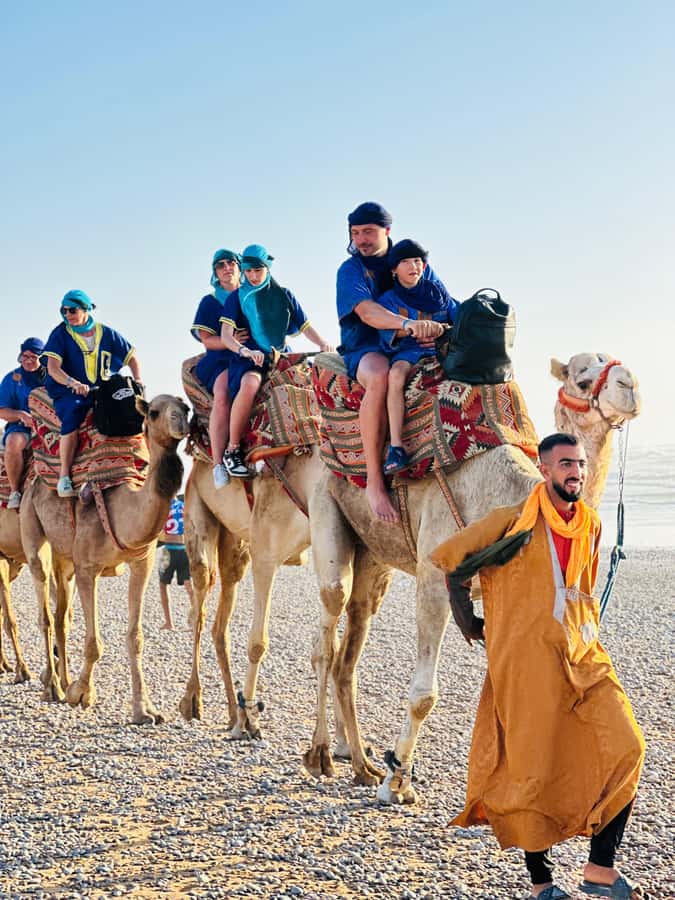 Agadir/Taghazout: Sunset Camel Ride with BBQ and Music Show - What to bring, so the camel ride feels good (not awkward)