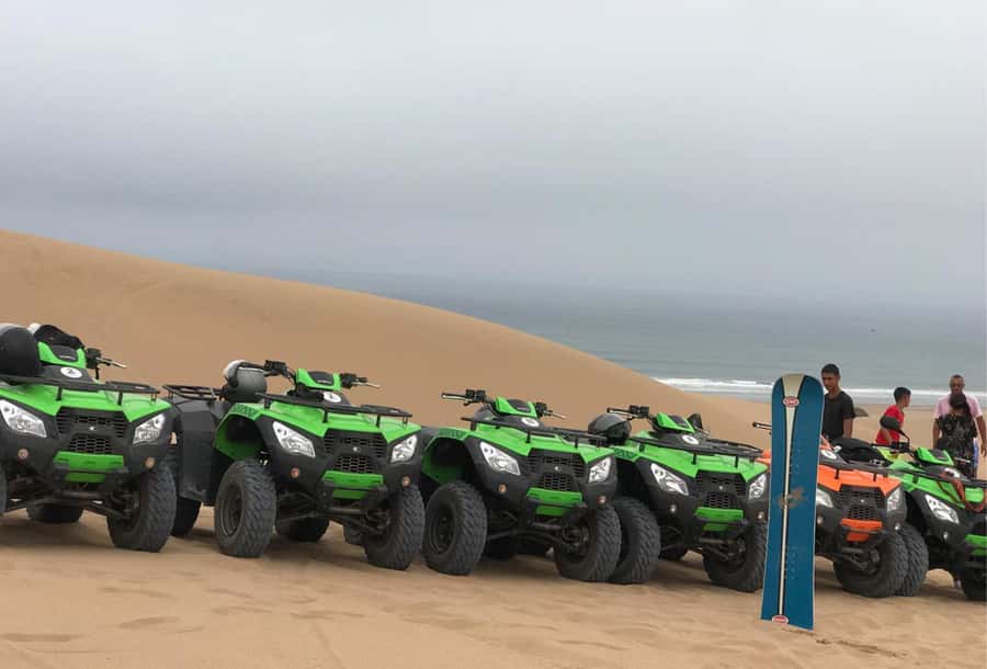 Agadir to Tifnit Desert: Quad Biking Tour with Sandboarding - Quad Biking Through Dunes and Along the Beach