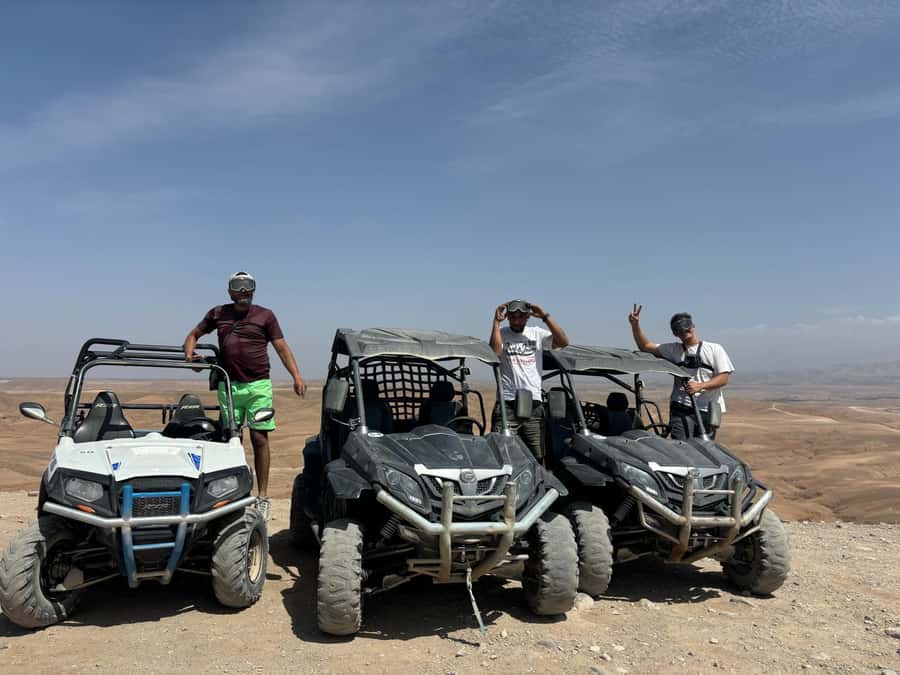 Agafay Desert: Buggy Rides, Dinner & Show Under the Stars - Dinner at a Desert Camp: Tajine, Salad, Fruits, and Drinks