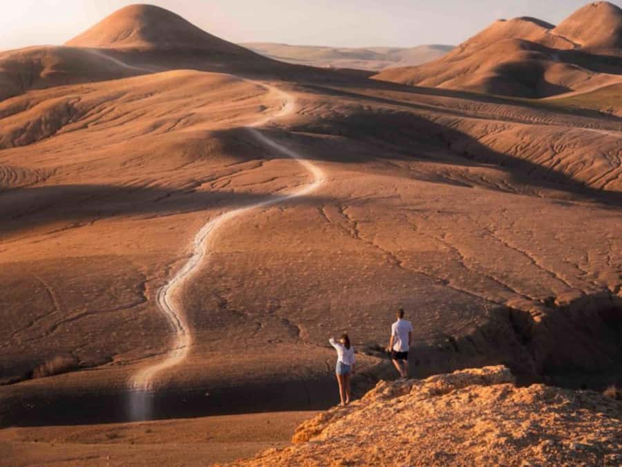 Agafay Desert Day: Quad Bike, Lunch & Swim Adventure - Moroccan lunch under a desert tent: what you get and how to make it better