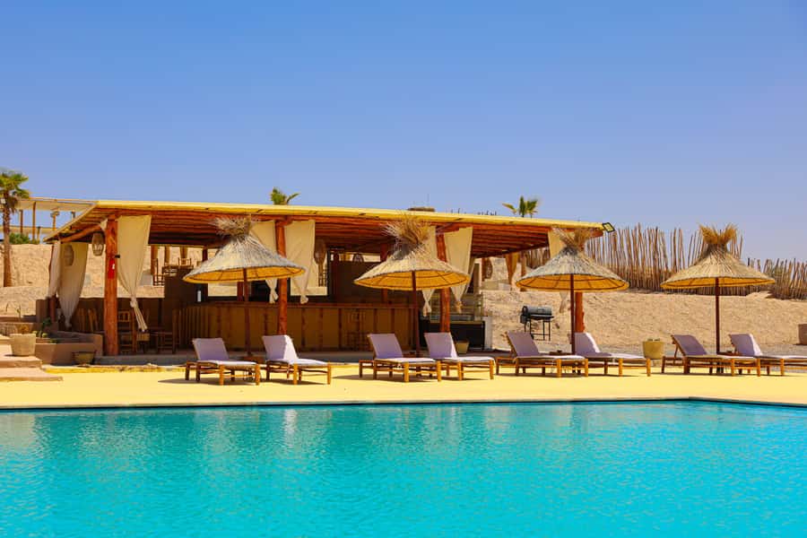 Agafay Desert Day: Quad Bike, Lunch & Swim Adventure - Hotel pickup from Marrakesh to the Argan oil cooperative stop