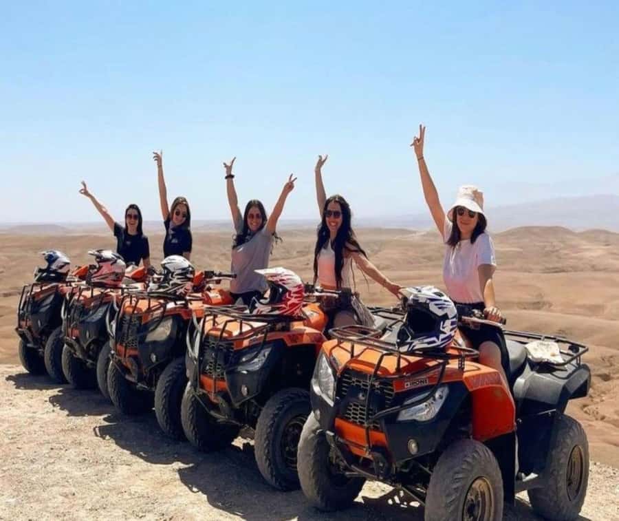 Agafay Desert Day Trip with Lunch, Quad Biking and Swimming - Swimming Pools in Agafay, the Cooling-Off Part You’ll Appreciate