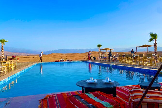 Agafay Desert: Dinner + Show with Quad Bike & Sunset Camel Ride - Dinner under the stars or in a tent: the food is the point