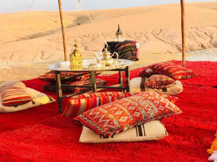 Agafay Desert: Magical Half-Day Lunch with Pool Swim - Getting out of Marrakech: pickup and the drive through arid country