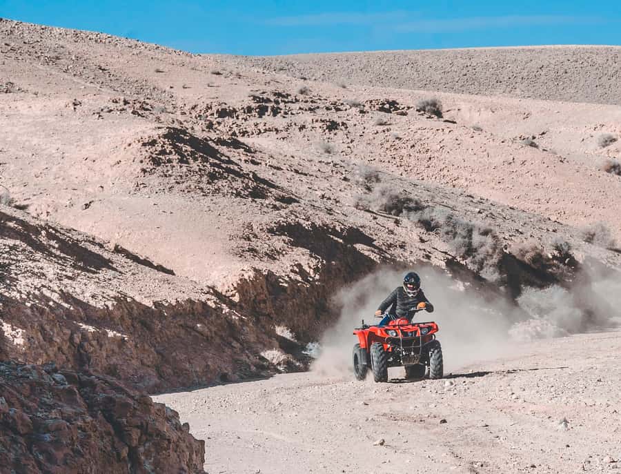 Agafay Desert: Quad Bike and Camel Ride Adventure Tour - Camel First, Quad Second, Agafay Always Interesting