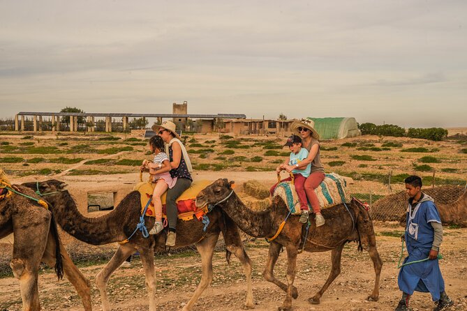 Agafay Desert - Quad camel and dinner show - Camel Ride for 60 Minutes: Slow Travel With Sunset in Sight