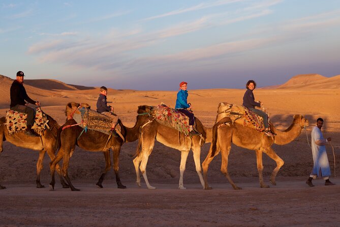 Agafay Desert Sunset, Camel Ride and Dinner from Marrakech - Marrakech Pickup, Private Guide Setup, and Timing Reality