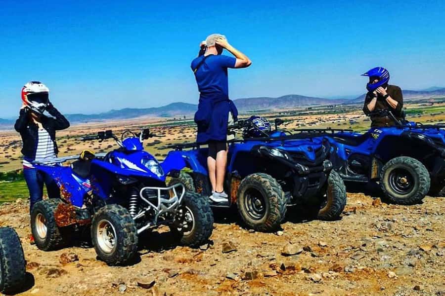 Agafay: Half-Day Rocky Desert Quad & Camel Ride with Lunch - Lunch in a Berber Tent: Good Food, Desert Calm