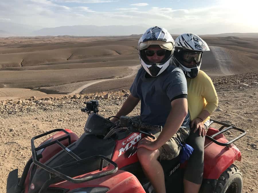 Agafay: Quad, Camel Ride & Dinner Show from Marrakech - Camel ride at sunset: 15 minutes of slow desert time