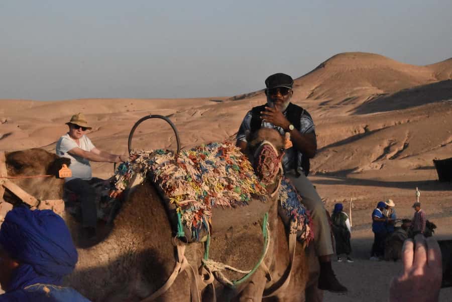 Agafay: Quad, Camel Ride & Dinner Show from Marrakech - Quad biking in Agafay: 40 minutes, two riders per quad