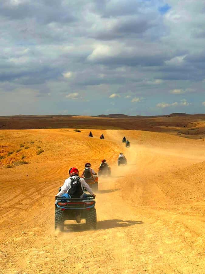 Agafay tour Quade Bike, Sunset and Romantic Dinner Show - Key things to know before you go
